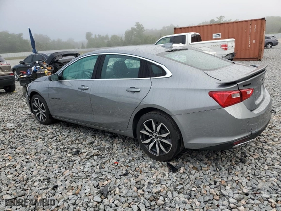 2024 Chevrolet Malibu RS with VIN 1G1ZG5ST5RF192980, listed as a Copart auction lot 50944985 with 13,962 mi miles and Salvage Title. Bid and sale history available at carsss.com. Image 2.