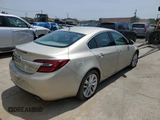2014 Buick Regal Premium I with VIN 2G4GP5EX3E9322525, listed as a Copart auction lot 60653634 with 106,349 mi miles and Salvage Title. Bid and sale history available at DreamBid. Image 3.