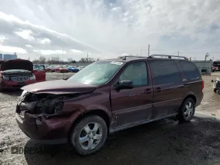 2007 Chevrolet Uplander 3LT with VIN 1GNDV33107D113238, listed as a Copart auction lot 51501155 with 151,452 mi miles and Salvage Title. Bid and sale history available at DreamBid. Image 1.