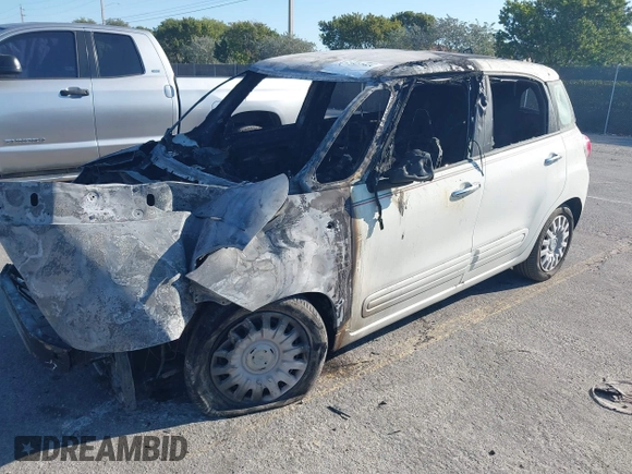 2014 FIAT 500L Pop with VIN ZFBCFAAH0EZ013567, listed as a IAAI auction lot 41782765 with Not Provided miles and . Bid and sale history available at DreamBid. Image 2.