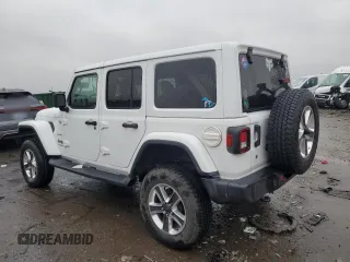 2020 Jeep Wrangler Unlimited Sahara Altitude with VIN 1C4HJXEG2LW188438, listed as a Copart auction lot 43531355 with 53,497 mi miles and Clean title. Bid and sale history available at DreamBid. Image 2.