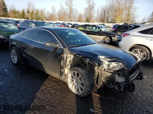2011 Audi A5 Prestige with VIN WAUVFAFR2BA036895, listed as a Copart auction lot 85845214 with Not provided miles and Salvage title. Bid and sale history available at DreamBid. Image 4.
