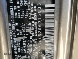 2016 Kia Sorento LX with VIN 5XYPG4A32GG015033, listed as a Copart auction lot 45699595 with 146,825 mi miles and Salvage Title. Bid and sale history available at carsss.com. Image 14.