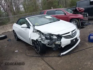 2016 Buick Cascada Premium with VIN W04WT3N54GG096203, listed as a IAAI auction lot 41922742 with 75,335 mi miles and . Bid and sale history available at DreamBid. Image 1.