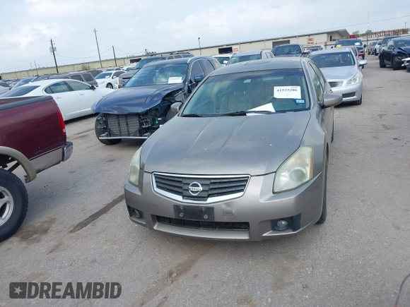 2007 Nissan Maxima 3.5 SE with VIN 1N4BA41E27C851254, listed as a IAAI auction lot 41925206 with 119,629 mi miles. Bid and sale history available at carsss.com. Image 6.