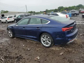 2022 Audi A5 Sportback Premium Plus z VIN WAUCBCF56NA003561, wystawiony jako Copart lot #57301185 z przebiegiem 15 174 mil mil oraz Szkoda całkowita • Salvage title. Historia ofert i sprzedaży dostępna na DreamBid. Obrazek 2.