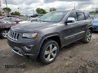 2016 Jeep Grand Cherokee Overland with VIN 1C4RJFCG6GC453399, listed as a Copart auction lot 57730005 with 181,657 mi miles and Clean title. Bid and sale history available at DreamBid. Image 1.