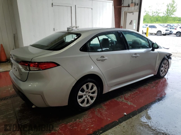 2024 Toyota Corolla LE with VIN 5YFB4MDE0RP187544, listed as a Copart auction lot 60723485 with 18,642 mi miles and Salvage title. Bid and sale history available at DreamBid. Image 3.