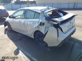 2017 Toyota Prius Two with VIN JTDKARFU4H3536481, listed as a IAAI auction lot 41255111 with 164,955 mi miles. Bid and sale history available at carsss.com. Image 3.