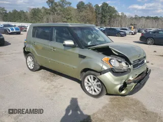 2012 Kia Soul + with VIN KNDJT2A67C7353440, listed as a Copart auction lot 50378265 with 46,719 mi miles and Salvage Title. Bid and sale history available at DreamBid. Image 4.