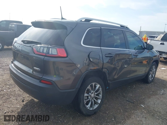 2019 Jeep Cherokee Latitude Plus with VIN 1C4PJLLB2KD403502, listed as a IAAI auction lot 42026964 with 57,000 mi miles and . Bid and sale history available at DreamBid. Image 4.