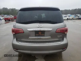 2012 Infiniti QX56 8-passenger with VIN JN8AZ2ND5C9715426, listed as a Copart auction lot 44951355 with 0 mi miles and Salvage Title. Bid and sale history available at carsss.com. Image 6.