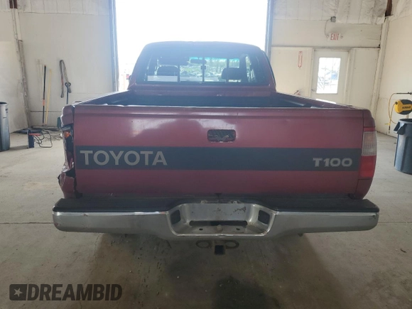 1997 Toyota T100 DX with VIN JT4UN22DXV0038731, listed as a Copart auction lot 52185665 with 268,281 mi miles and Salvage Title. Bid and sale history available at carsss.com. Image 6.