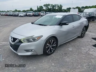 2016 Nissan Maxima SR with VIN 1N4AA6AP8GC407031, listed as a IAAI auction lot 42453395 with 204,155 mi miles and . Bid and sale history available at DreamBid. Image 2.