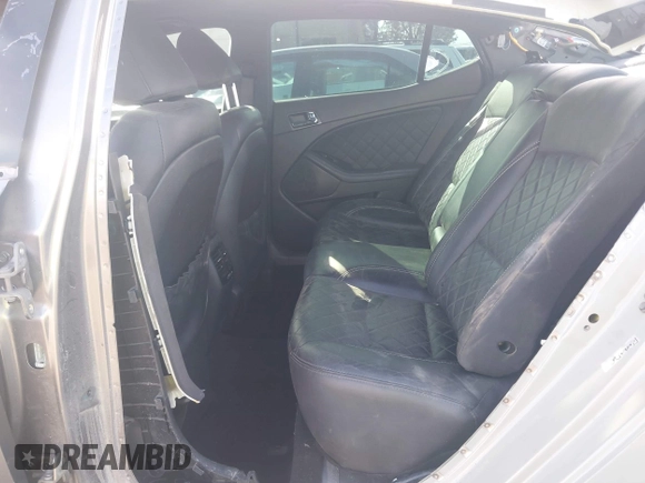 2015 Kia Optima SXL Turbo with VIN 5XXGR4A60FG413655, listed as a IAAI auction lot 41652388 with 134,642 mi miles and . Bid and sale history available at DreamBid. Image 8.