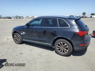 2013 Audi Q5 Premium with VIN WA1CFAFP7DA037028, listed as a Copart auction lot 57075835 with 142,617 mi miles and Salvage title. Bid and sale history available at DreamBid. Image 2.