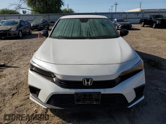 2023 Honda Civic Sedan Sport with VIN 2HGFE2F54PH519649, listed as a Copart auction lot 52382335 with Not Provided miles and Salvage Title. Bid and sale history available at carsss.com. Image 5.