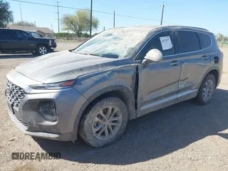 2019 Hyundai Santa Fe SEL with VIN 5NMS33AD0KH078624, listed as a IAAI auction lot 41747977 with 98,507 mi miles. Bid and sale history available at carsss.com. Image 17.