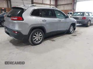 2018 Jeep Cherokee Limited with VIN 1C4PJMDX1JD607707, listed as a IAAI auction lot 42095889 with 123,913 mi miles and . Bid and sale history available at DreamBid. Image 4.