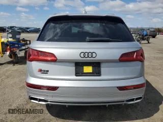 2018 Audi SQ5 with VIN WA1C4BFY8J2107260, listed as a Copart auction lot 52374385 with 53,556 mi miles and Salvage Title. Bid and sale history available at DreamBid. Image 6.