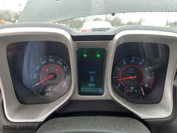 2015 Chevrolet Camaro LS with VIN 2G1FB1E32F9232135, listed as a Copart auction lot 86593684 with 121,757 mi miles and Salvage Title. Bid and sale history available at carsss.com. Image 9.