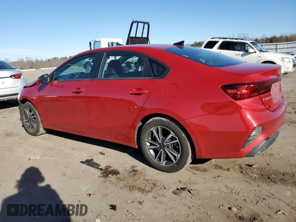 2023 Kia Forte LXS with VIN 3KPF24AD2PE692096, listed as a Copart auction lot 44685995 with 16,446 mi miles and Salvage Title. Bid and sale history available at carsss.com. Image 2.