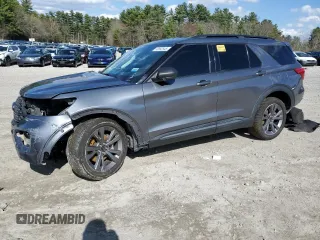 2021 Ford Explorer XLT with VIN 1FMSK8DHXMGB38042, listed as a Copart auction lot 53992545 with 41,020 mi miles and Clean Title. Bid and sale history available at carsss.com. Image 1.