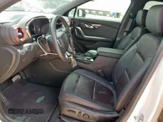 2022 Chevrolet Blazer RS with VIN 3GNKBERS2NS148923, listed as a Copart auction lot 56627925 with 36,198 mi miles and Salvage title. Bid and sale history available at DreamBid. Image 7.