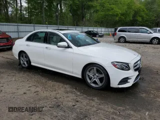 2017 Mercedes-Benz E 300 Luxury with VIN WDDZF4KB3HA035607, listed as a Copart auction lot 52872495 with 85,678 mi miles and Salvage Title. Bid and sale history available at DreamBid. Image 4.