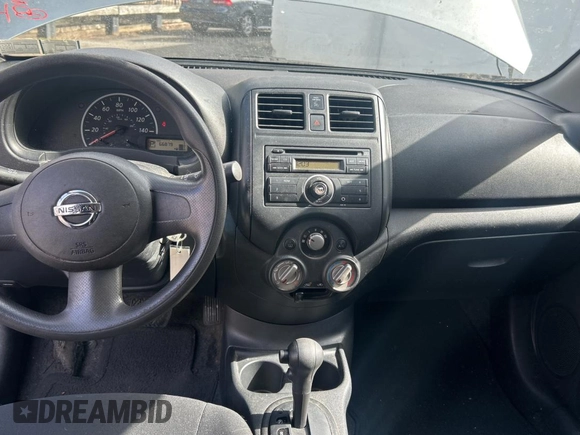 2012 Nissan Versa S with VIN 3N1CN7APXCL845483, listed as a Copart auction lot 47060185 with 66,879 mi miles and Clean Title. Bid and sale history available at carsss.com. Image 9.