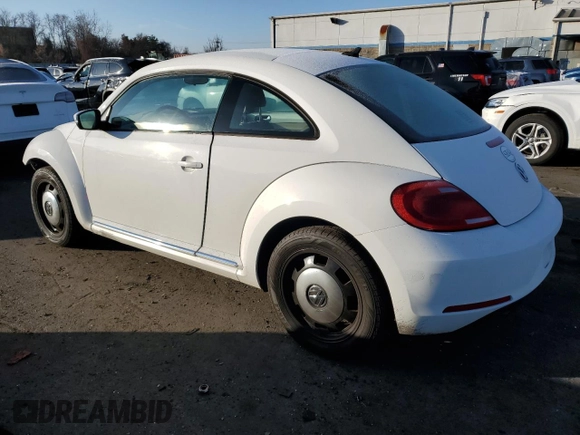 2014 Volkswagen Beetle 2.5L w/Sun with VIN 3VWJP7AT8EM610831, listed as a Copart auction lot 84318174 with 136,931 mi miles and Salvage Title. Bid and sale history available at DreamBid. Image 2.
