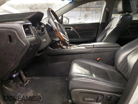 2016 Lexus RX 450h with VIN 2T2BGMCA2GC001405, listed as a Copart auction lot 45579795 with 129,086 mi miles and Salvage title. Bid and sale history available at DreamBid. Image 7.