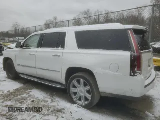 2019 Cadillac Escalade ESV Luxury z VIN 1GYS4HKJ5KR289676, wystawiony jako Copart lot #45573515 z przebiegiem 143 075 mil mil oraz Szkoda całkowita • Salvage title. Historia ofert i sprzedaży dostępna na DreamBid. Obrazek 2.