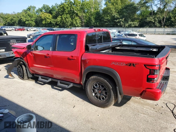 2022 Nissan Frontier S with VIN 1N6ED1EKXNN608884, listed as a Copart auction lot 67352904 with 11,132 mi miles and Salvage Title. Bid and sale history available at carsss.com. Image 2.