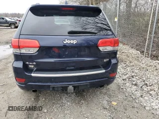 2014 Jeep Grand Cherokee Overland with VIN 1C4RJFCT2EC146306, listed as a Copart auction lot 51469995 with 150,849 mi miles and Salvage Title. Bid and sale history available at DreamBid. Image 6.