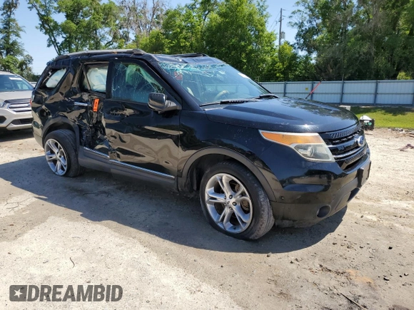 2012 Ford Explorer Limited with VIN 1FMHK8F87CGA13666, listed as a Copart auction lot 52298365 with 119,094 mi miles and Salvage Title. Bid and sale history available at DreamBid. Image 4.