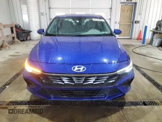 2024 Hyundai Elantra SEL with VIN KMHLS4DG1RU780582, listed as a Copart auction lot 53147805 with 4,282 mi miles and Salvage Title. Bid and sale history available at DreamBid. Image 5.