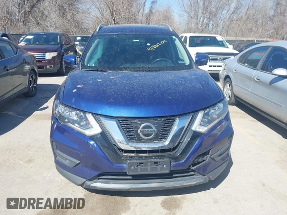 2017 Nissan Rogue SV with VIN KNMAT2MT2HP580785, listed as a IAAI auction lot 41811204 with 134,987 mi miles. Bid and sale history available at carsss.com. Image 12.