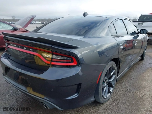 2017 Dodge Charger R/T with VIN 2C3CDXCTXHH556893, listed as a IAAI auction lot 41297752 with 106,632 mi miles. Bid and sale history available at carsss.com. Image 4.
