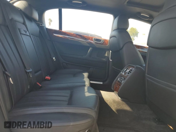 2006 Bentley Flying Spur with VIN SCBBR53W26C039713, listed as a Copart auction lot 54898965 with 75,431 mi miles and Salvage Title. Bid and sale history available at DreamBid. Image 10.