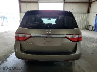 2013 Honda Odyssey LX with VIN 5FNRL5H27DB076212, listed as a Copart auction lot 52856615 with 123,096 mi miles and Salvage Title. Bid and sale history available at carsss.com. Image 6.
