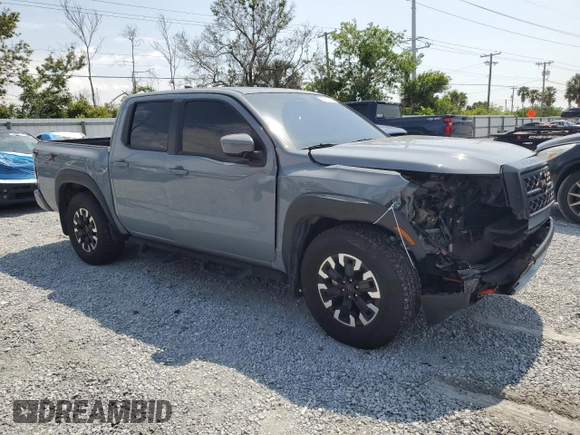 2024 Nissan Frontier SV z VIN 1N6ED1EJ9RN612373, wystawiony jako Copart lot #56167395 z przebiegiem 29 620 mil mil oraz Szkoda całkowita • Salvage title. Historia ofert i sprzedaży dostępna na DreamBid. Obrazek 4.