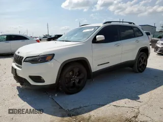 2019 Jeep Cherokee Altitude with VIN 1C4PJLLB1KD434756, listed as a Copart auction lot 59398605 with 106,404 mi miles and Salvage title. Bid and sale history available at DreamBid. Image 1.