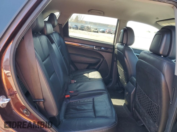 2013 Kia Sorento EX with VIN 5XYKU3A60DG343229, listed as a Copart auction lot 52210945 with 193,362 mi miles and Salvage Title. Bid and sale history available at carsss.com. Image 11.