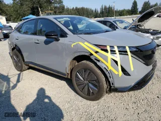 2023 Nissan ARIYA ENGAGE with VIN JN1CF0BB0PM706739, listed as a Copart auction lot 69723914 with 4,118 mi miles and Salvage Title. Bid and sale history available at carsss.com. Image 4.
