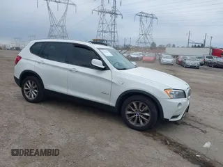 2014 BMW X3 xDrive28i with VIN 5UXWX9C51E0D28246, listed as a IAAI auction lot 41901264 with 177,651 mi miles and . Bid and sale history available at DreamBid. Image 1.