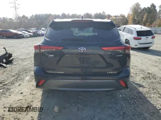 2021 Toyota Highlander Hybrid Limited with VIN 5TDYARAH2MS505811, listed as a Copart auction lot 79655894 with 84,430 mi miles and Salvage title. Bid and sale history available at DreamBid. Image 6.