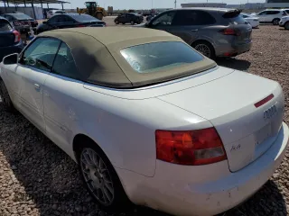 2005 Audi A4 1.8T with VIN WAUBC48H45K020746, listed as a Copart auction lot 43998915 with 71,790 mi miles and Clean Title. Bid and sale history available at carsss.com. Image 2.