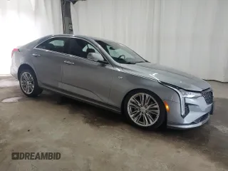 2024 Cadillac CT4 Premium Luxury z VIN 1G6DB5RK3R0113342, wystawiony jako Copart lot #85307904 z przebiegiem 27 347 mil mil oraz Czysty tytuł • Clean title. Historia ofert i sprzedaży dostępna na DreamBid. Obrazek 4.