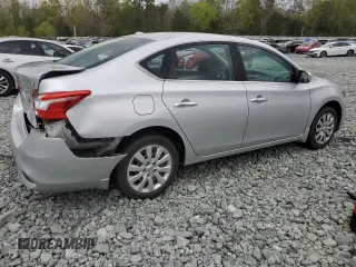 2016 Nissan Sentra SV with VIN 3N1AB7AP6GY274177, listed as a Copart auction lot 52730185 with 111,979 mi miles and Salvage Title. Bid and sale history available at DreamBid. Image 3.